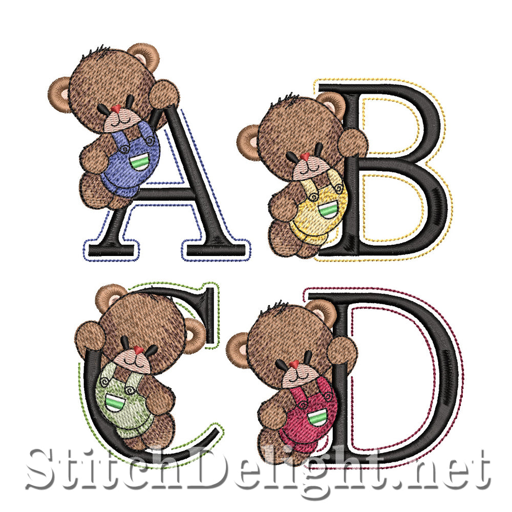 SDS5418 Teddy Bear Font Complete