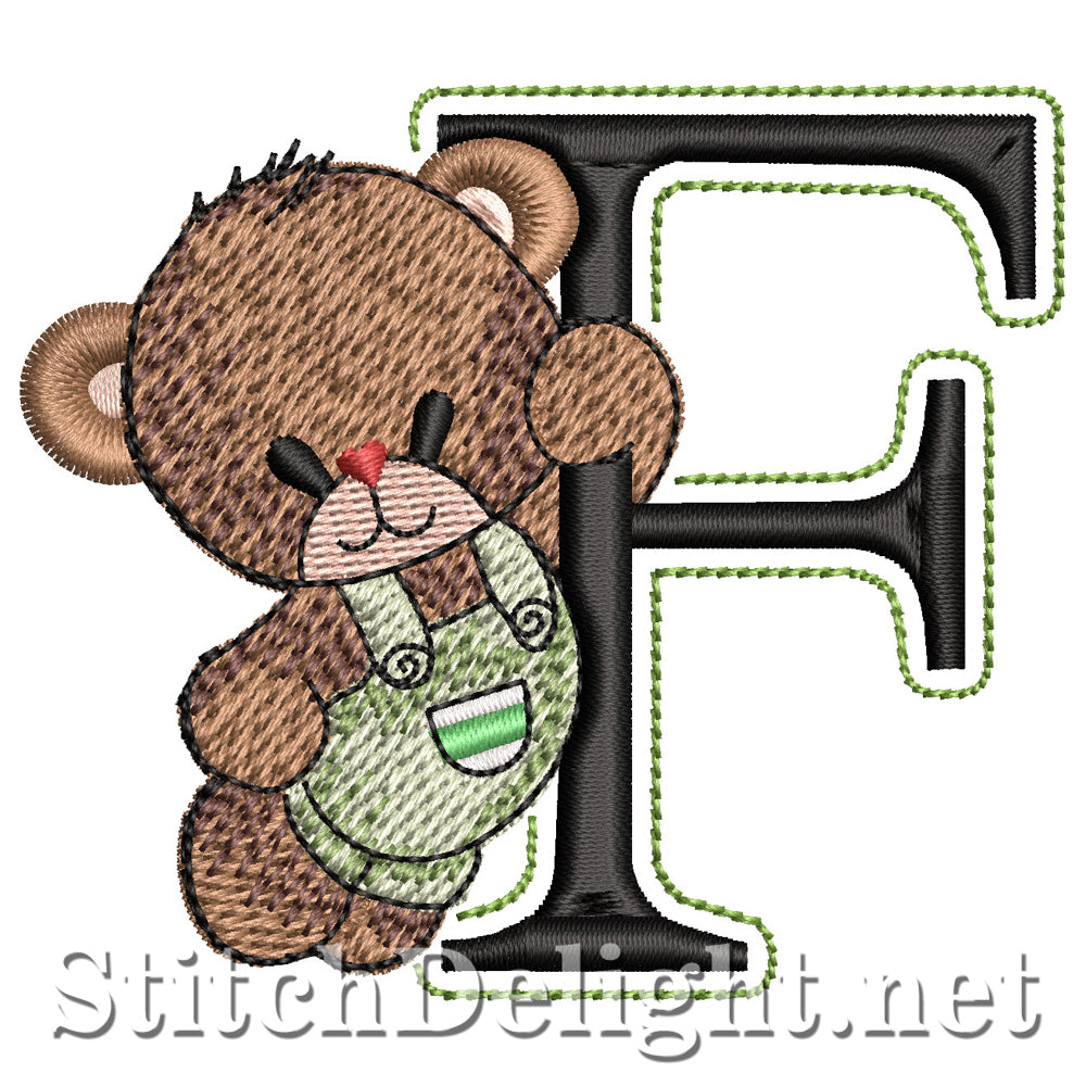 SDS5418 Teddy Bear Font F