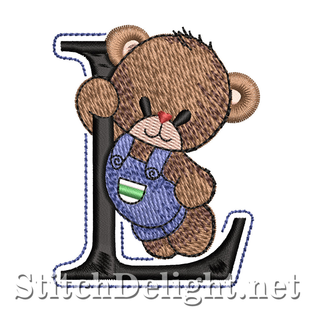 SDS5418 Teddy Bear Font L