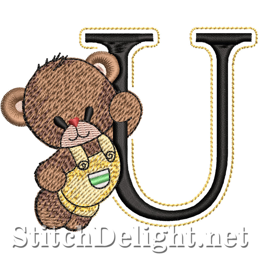 SDS5418 Teddy Bear Font U