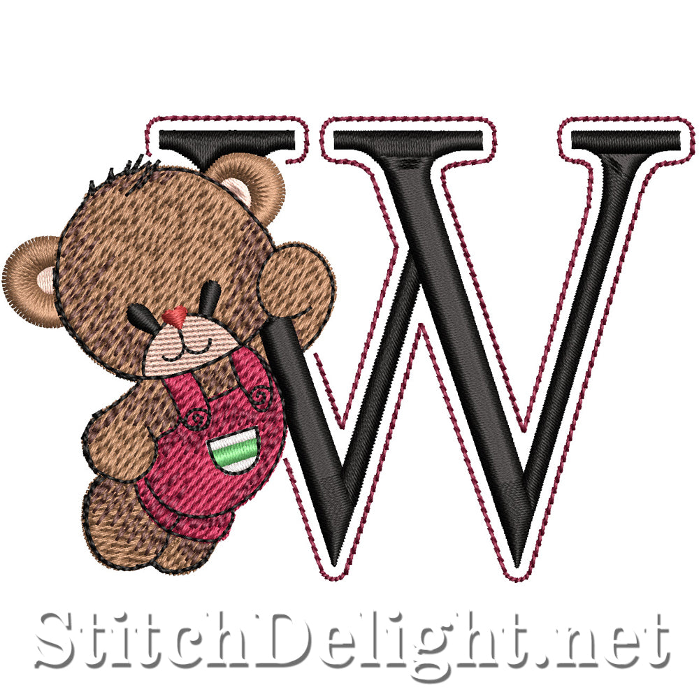 SDS5418 Teddy Bear Font W
