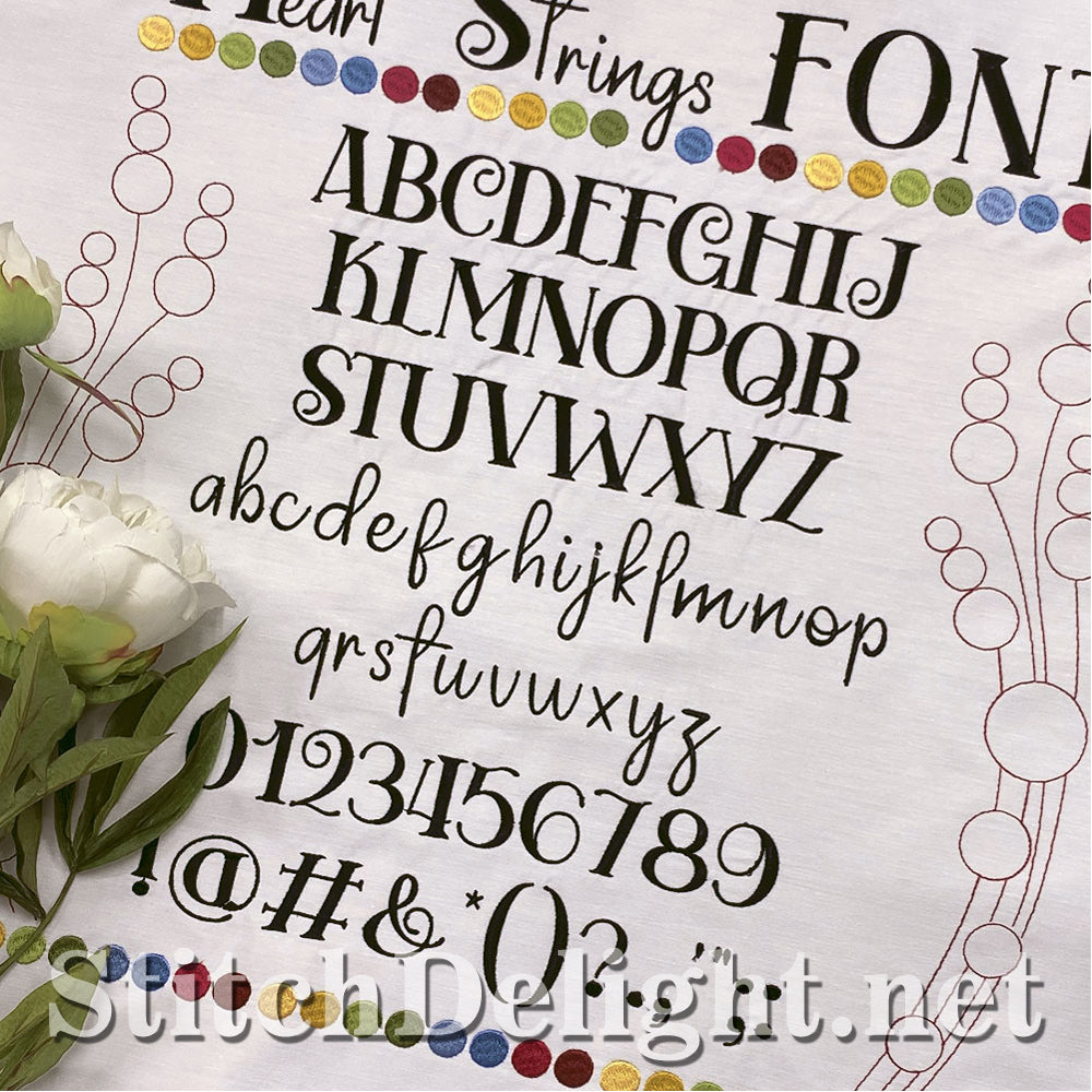 SDS5420 Heart Strings Font