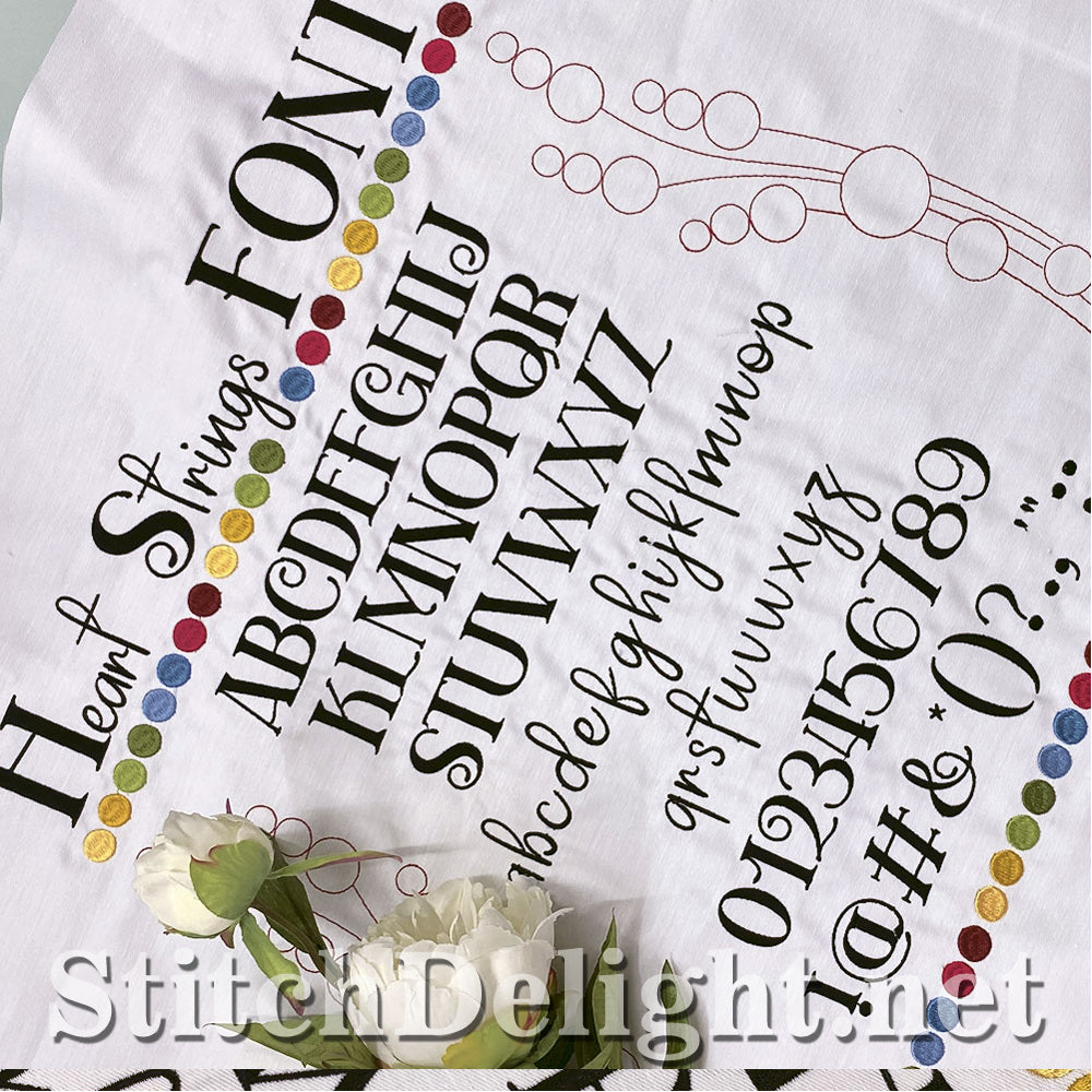 SDS5420 Heart Strings Font