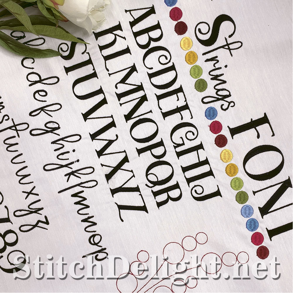 SDS5420 Heart Strings Font