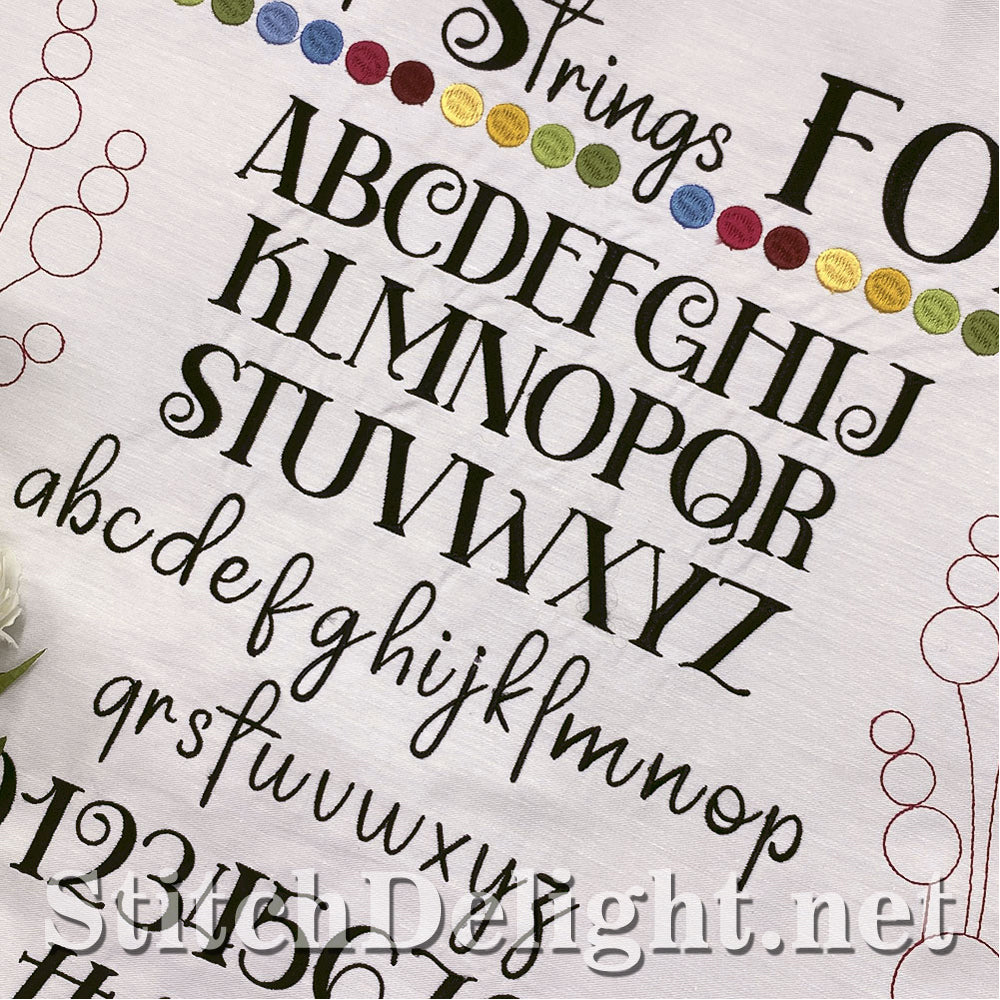 SDS5420 Heart Strings Font