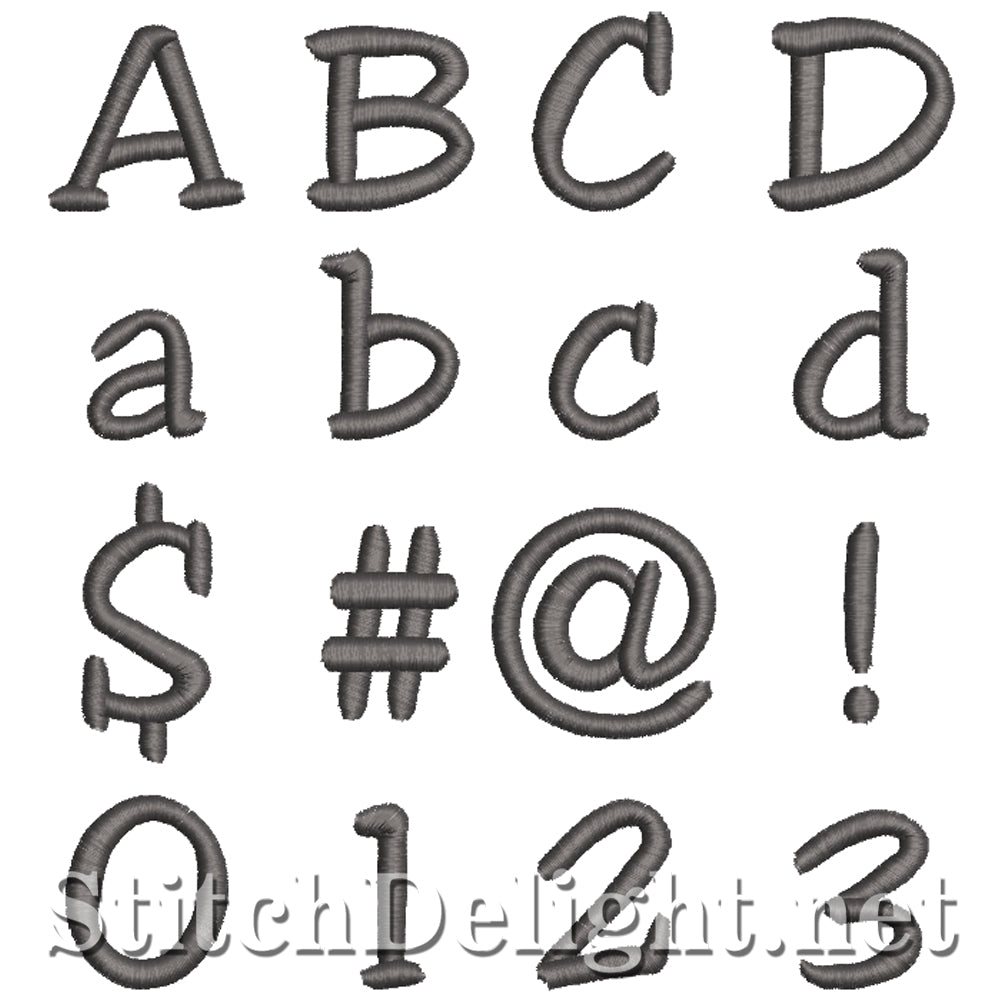 SDS5425 Name Frame Font