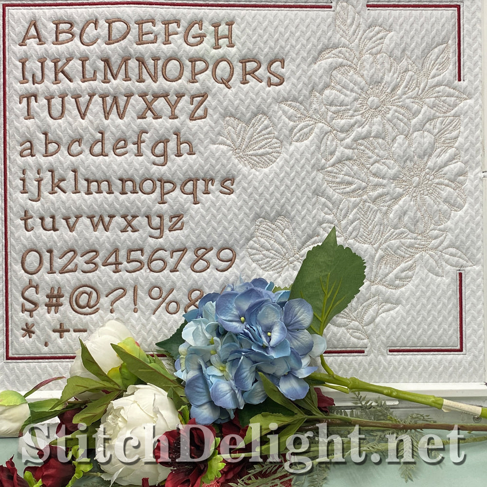 SDS5425 Name Frame Font