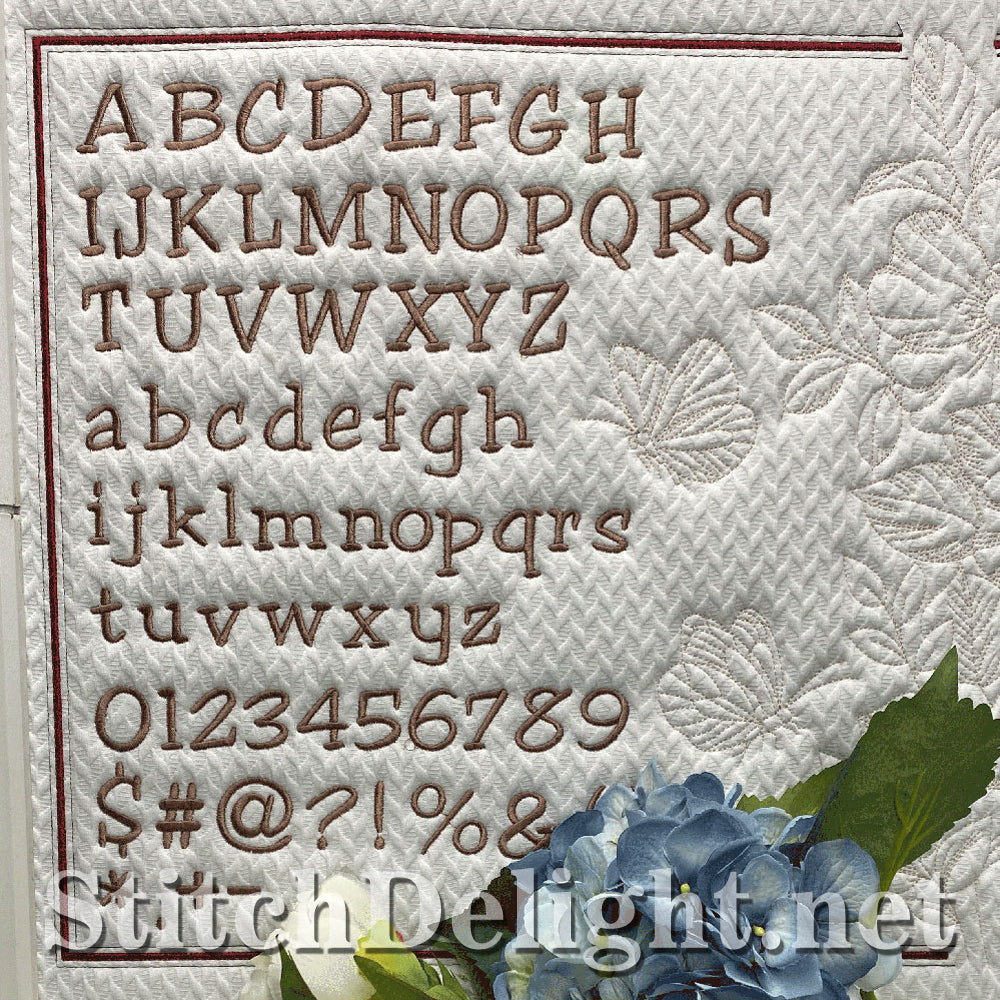 SDS5425 Name Frame Font