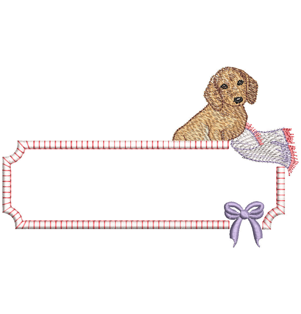SDS5426 Puppy Name Frame