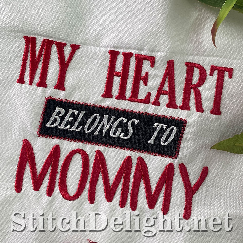 SDS5437 My Heart Belongs to Mommy