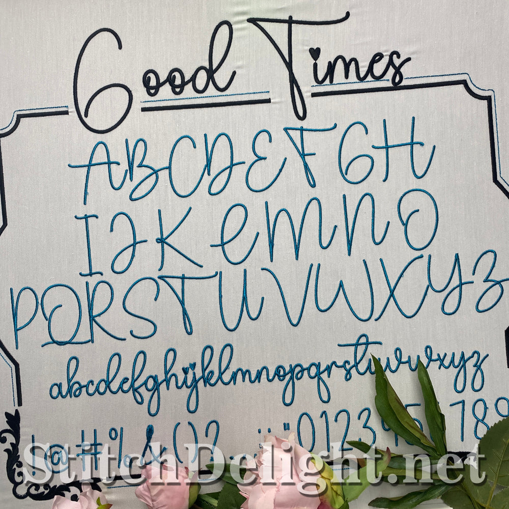 SDS5449 Good Times Font