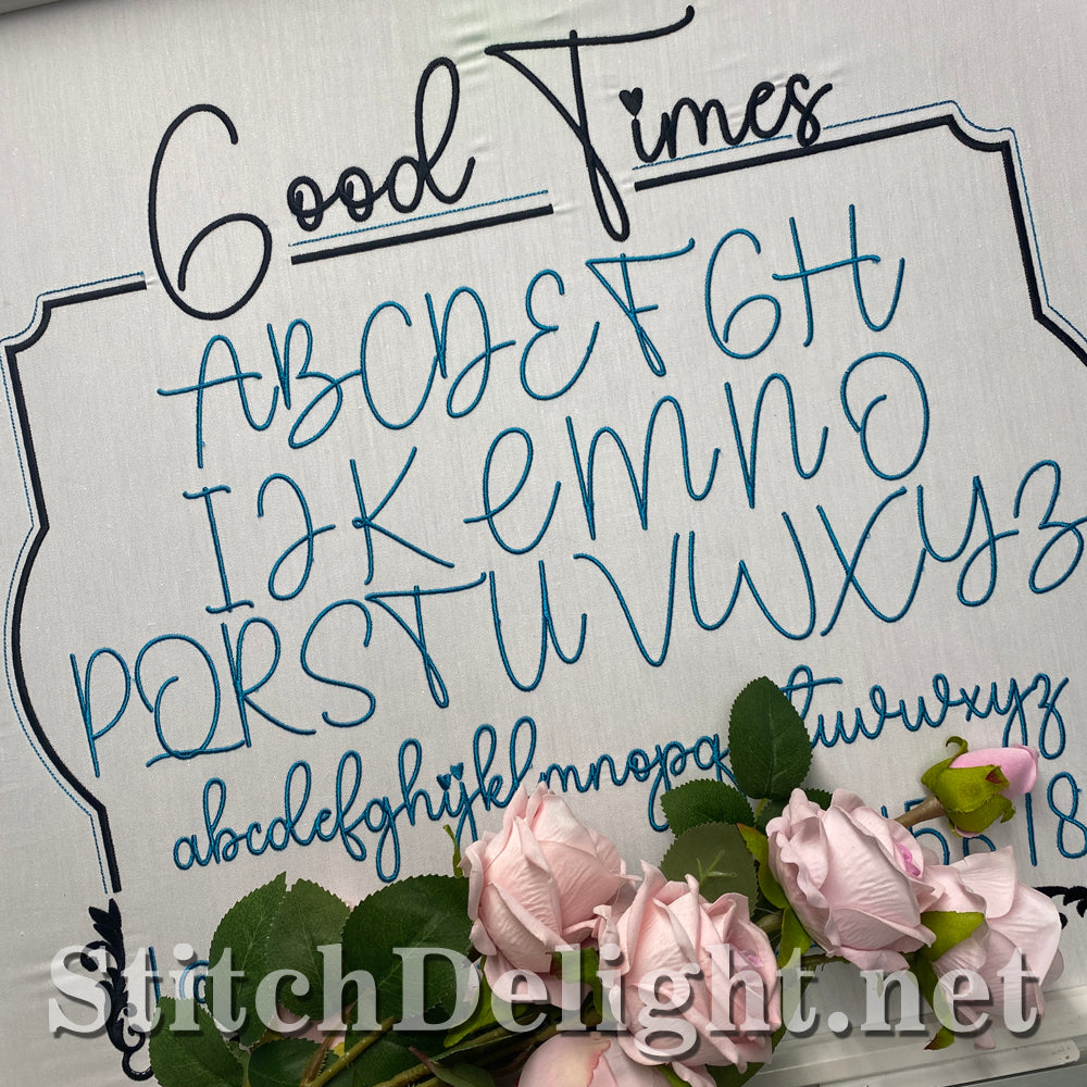 SDS5449 Good Times Font