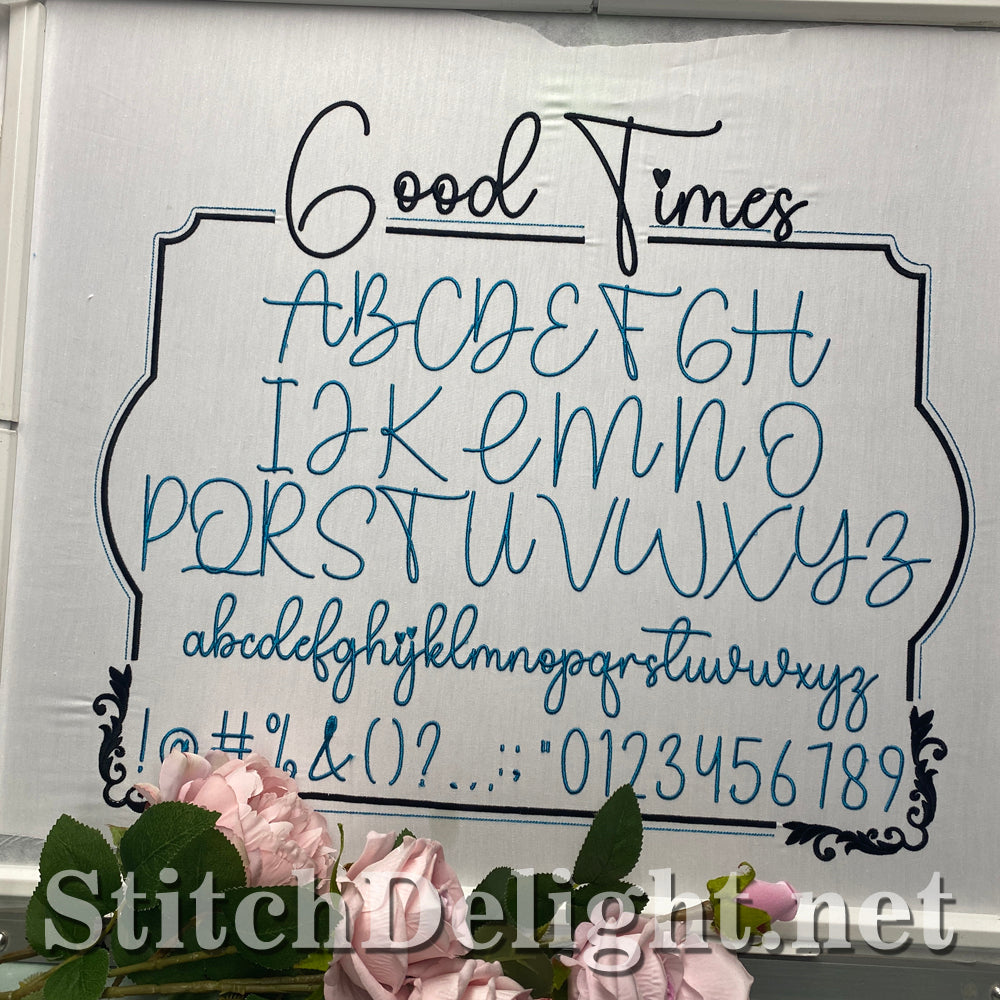 SDS5449 Good Times Font
