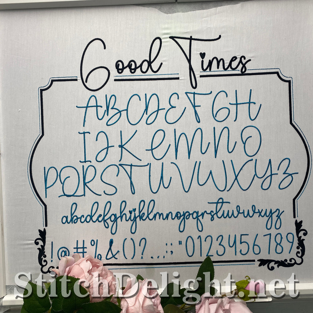 SDS5449 Good Times Font