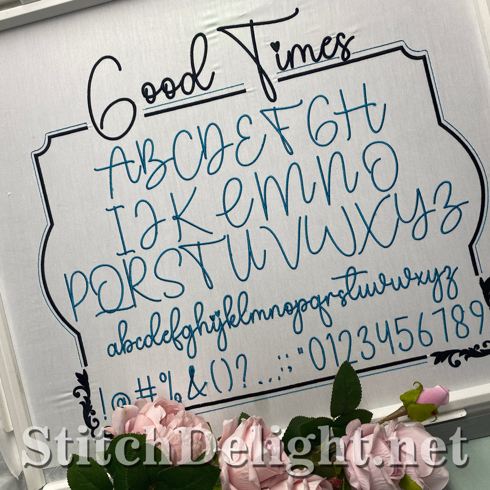 SDS5449 Good Times Font