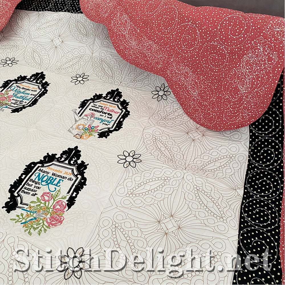 SDS5477 Tribute to Mom Quilt