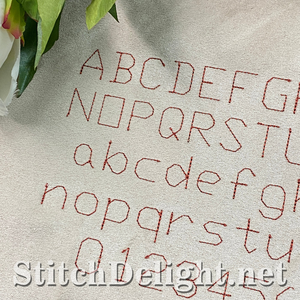 SDS5506 Line Font Three Quarter Inch