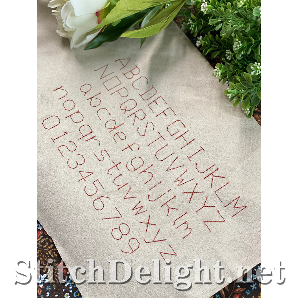 SDS5506 Line Font Three Quarter Inch