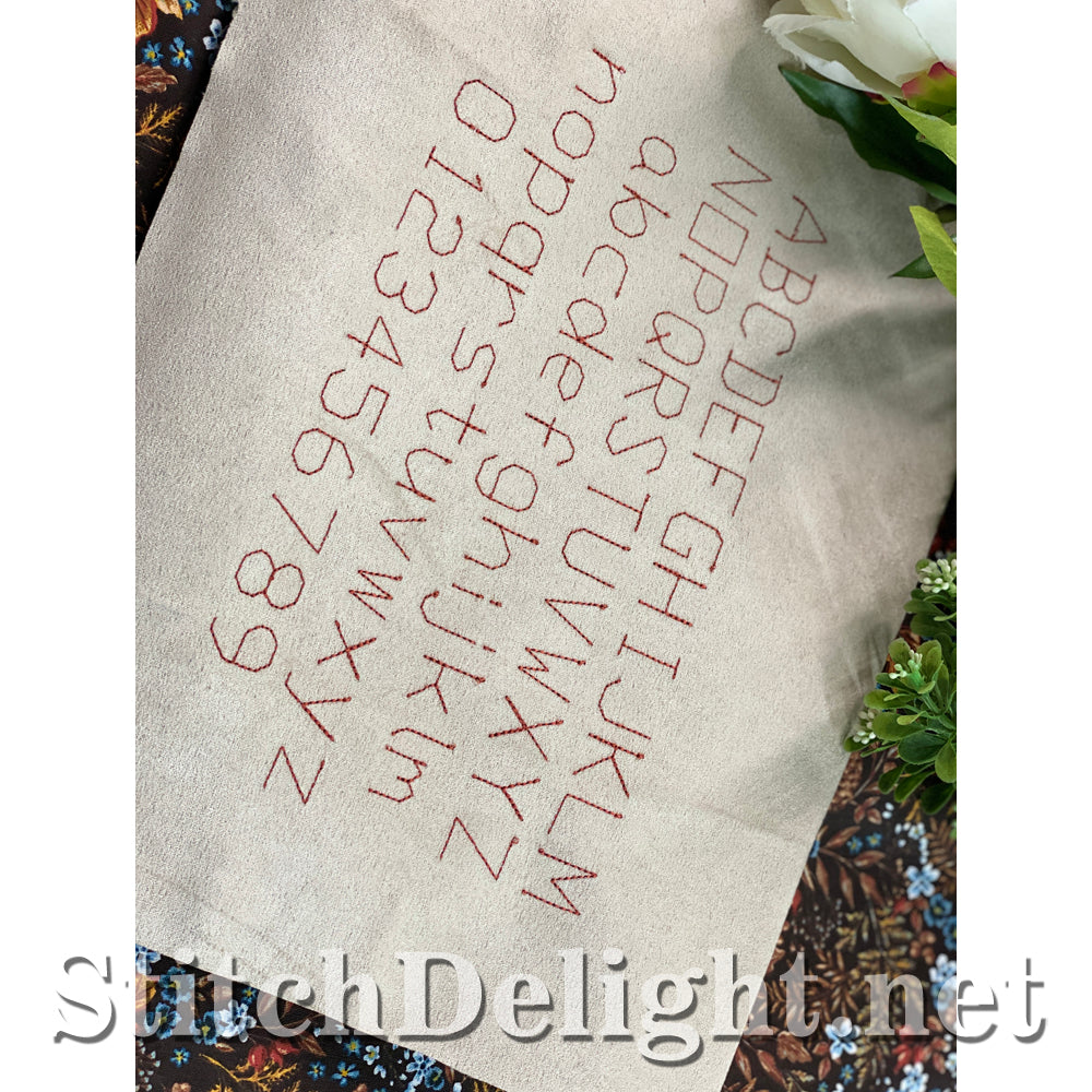 SDS5506 Line Font Three Quarter Inch