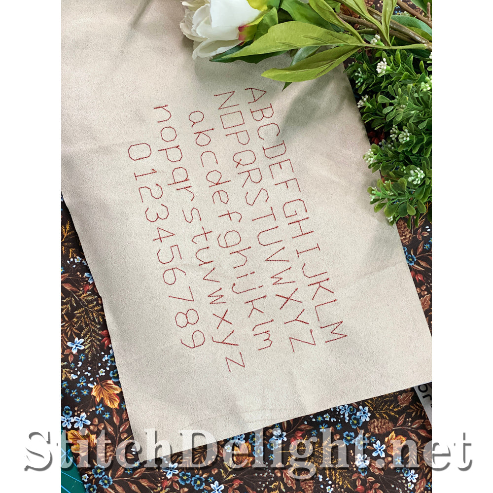 SDS5506 Line Font Three Quarter Inch