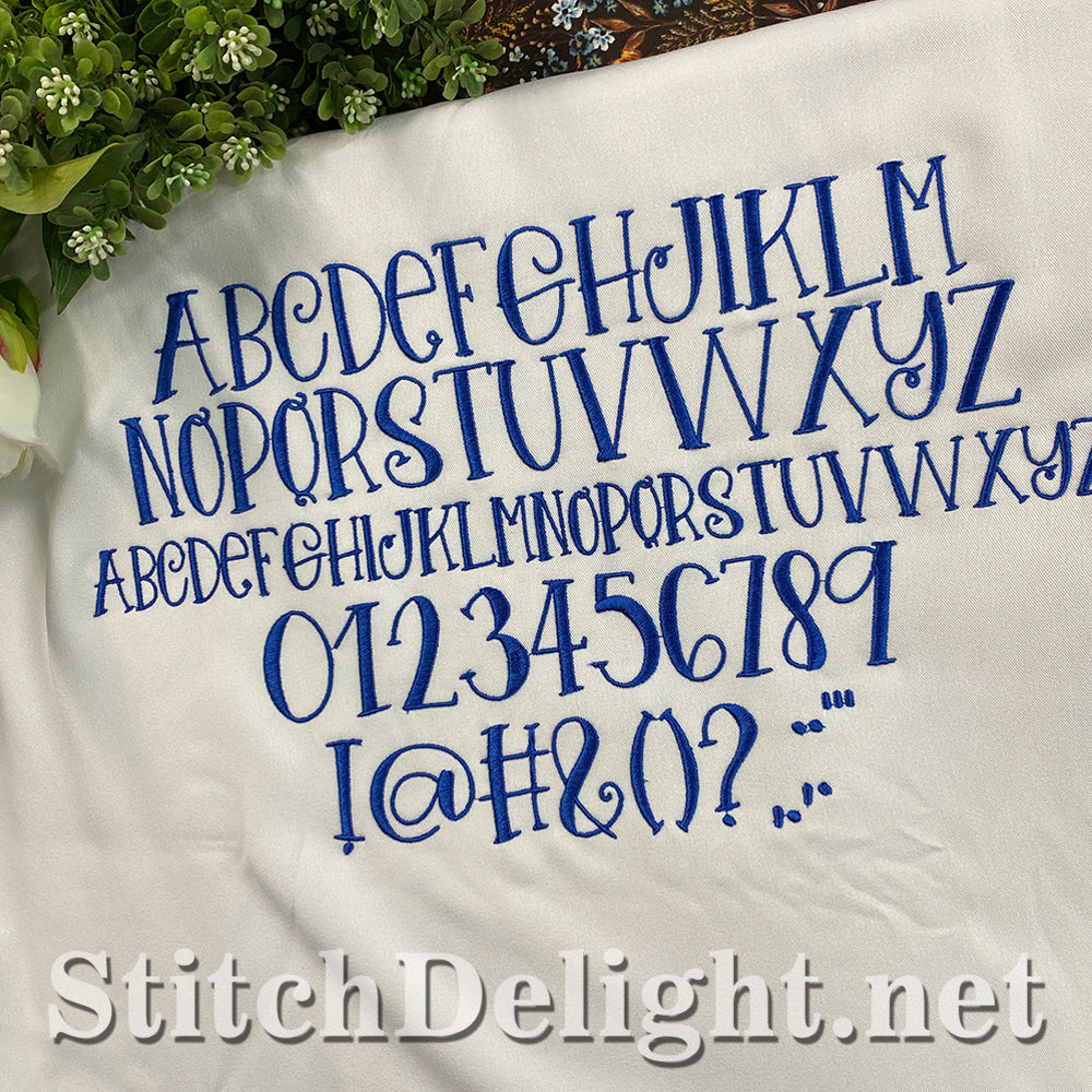 SDS5516 Halloween Night Font 1.50inch