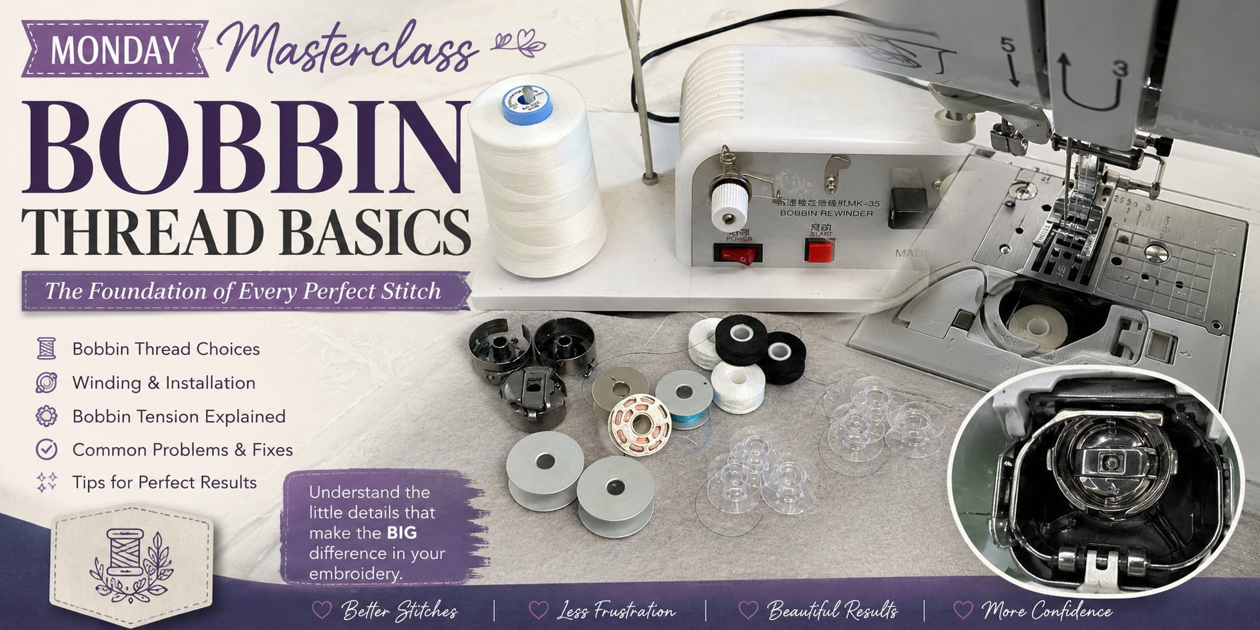 Bobbin Thread Basics