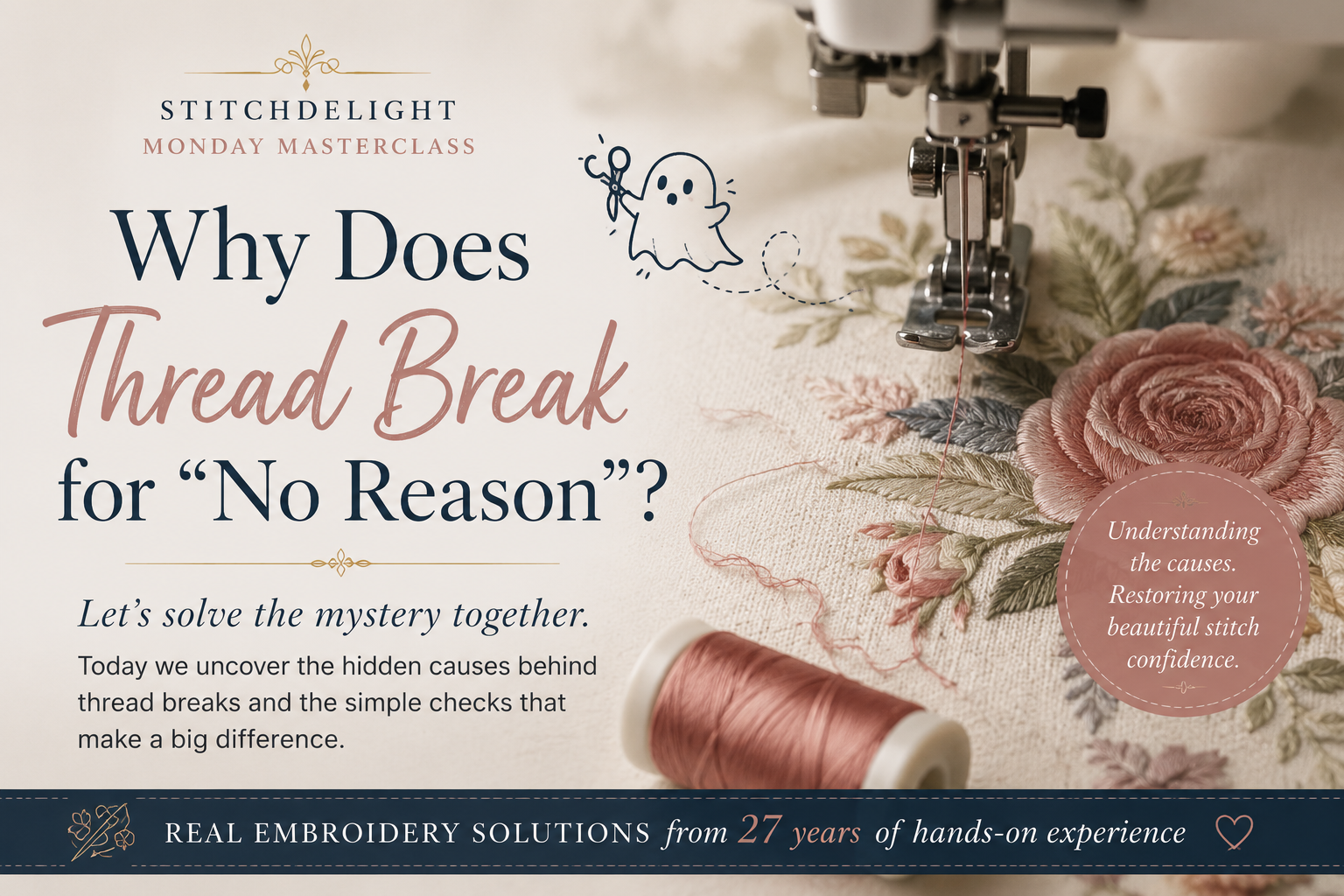🧵 Why Does Embroidery Thread Break “For No Reason”?