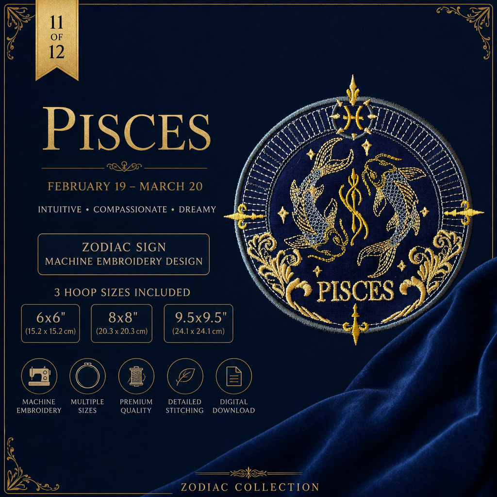 SDS4776 Zodiac Pisces