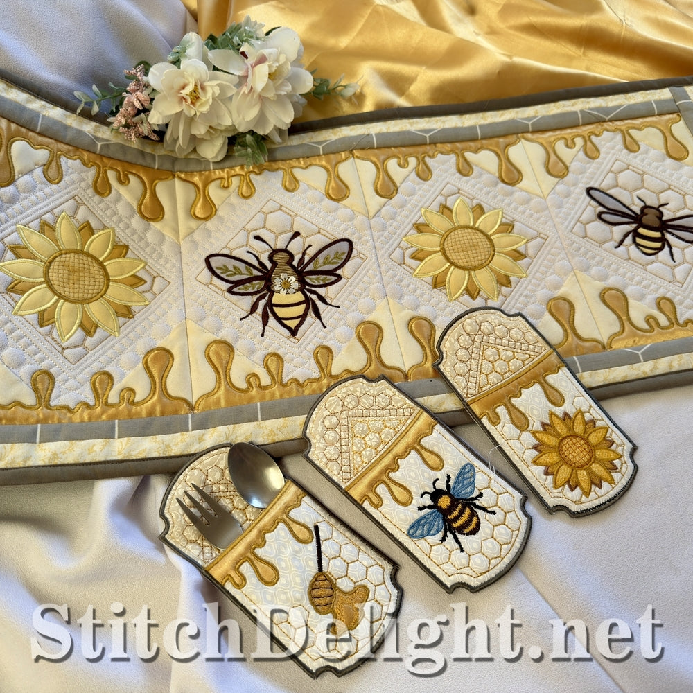 SDS3425 Busy Bee Cutlery Pouches