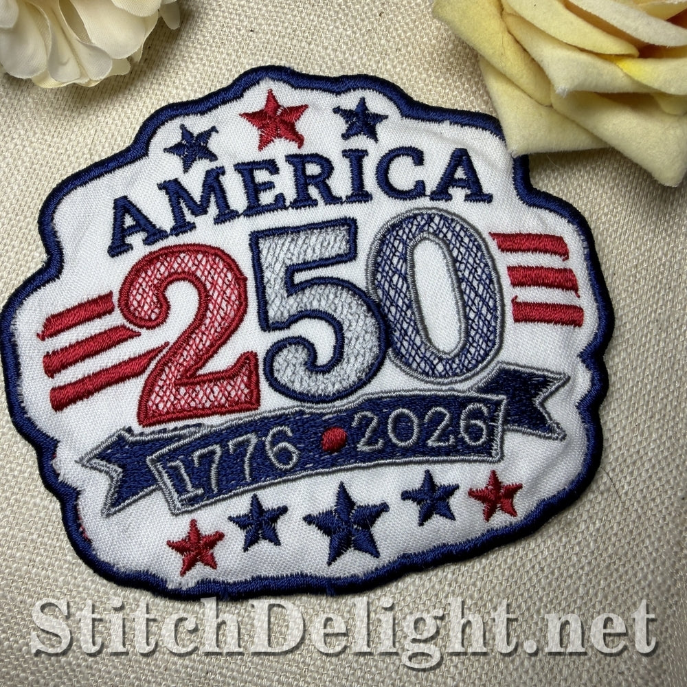 SDS3437 250 Years Proud Magnet