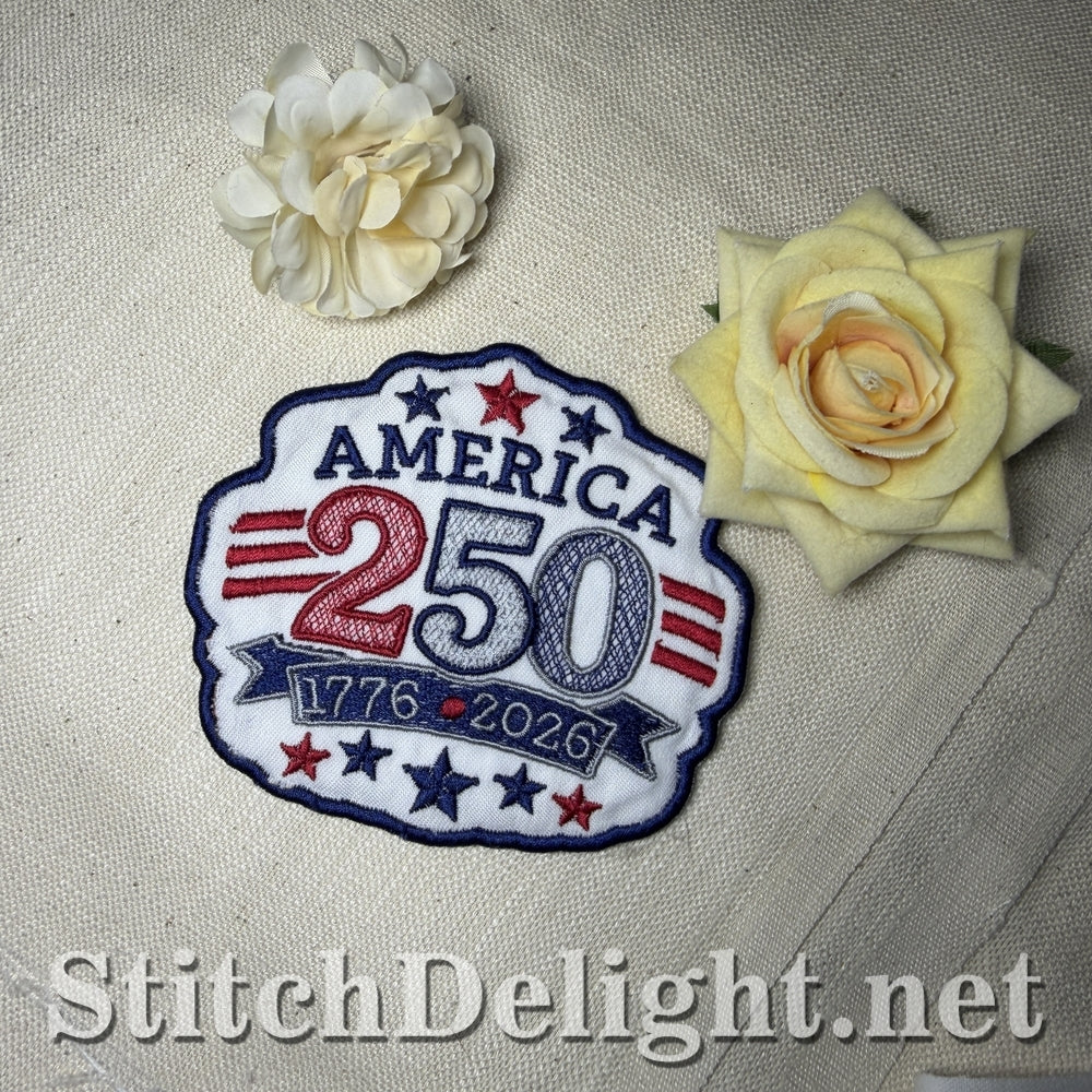 SDS3437 250 Years Proud Magnet
