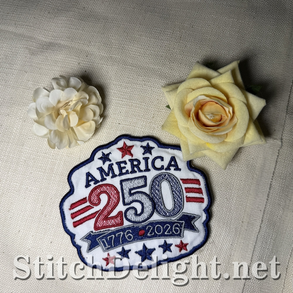 SDS3437 250 Years Proud Magnet
