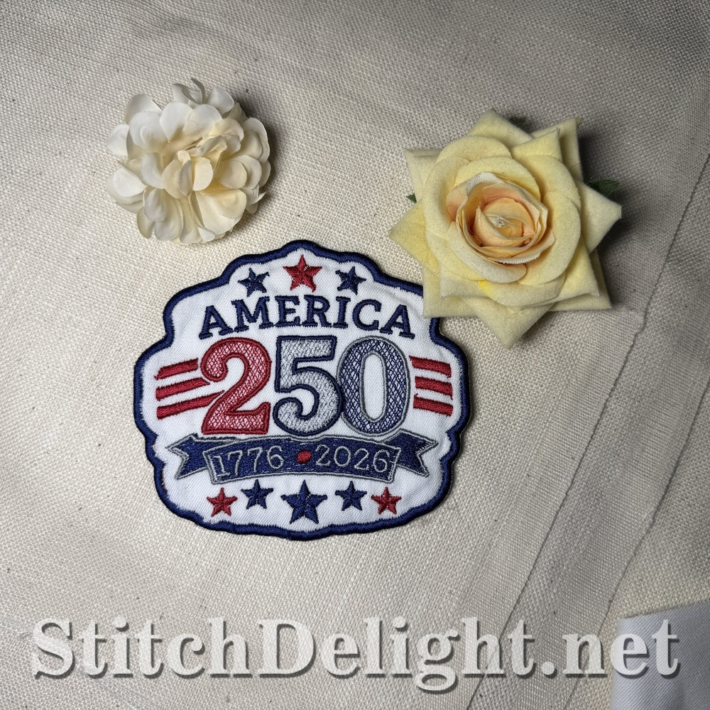 SDS3437 250 Years Proud Magnet