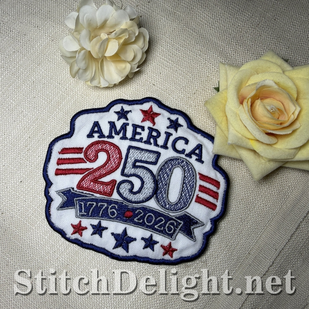 SDS3437 250 Years Proud Magnet