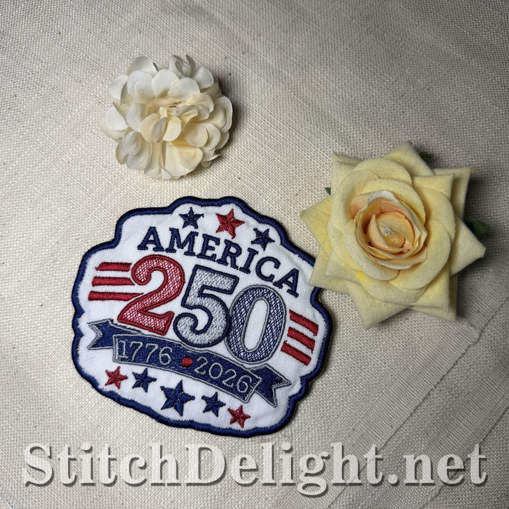 SDS3437 250 Years Proud Magnet