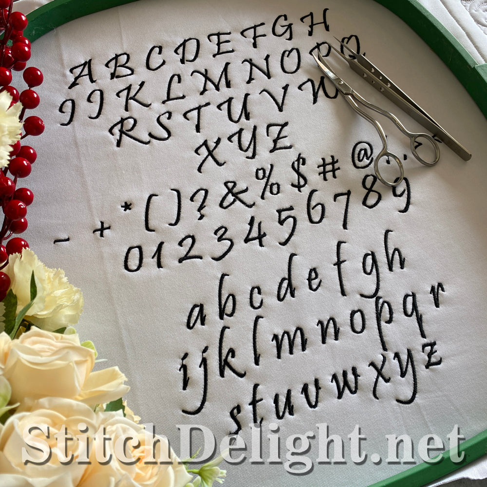 SDS3140 Perfectly Freehand Font