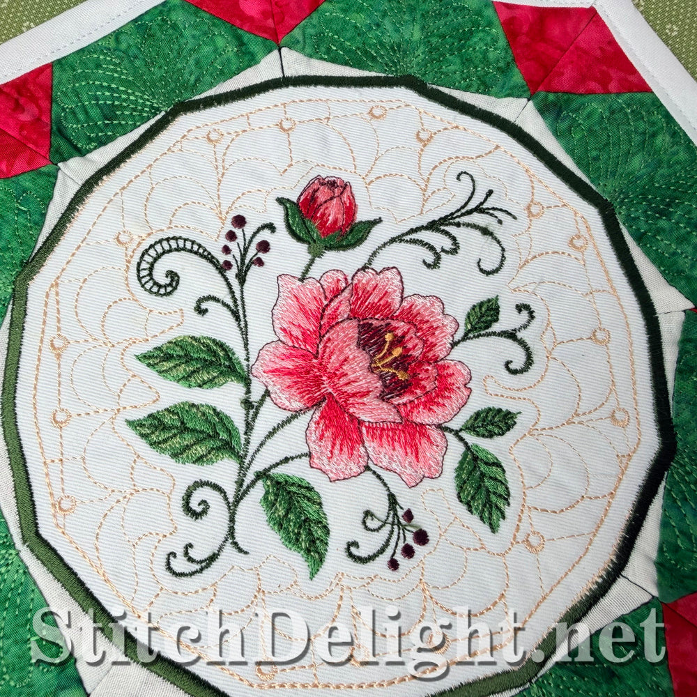 SDS3447 Rose Potholders