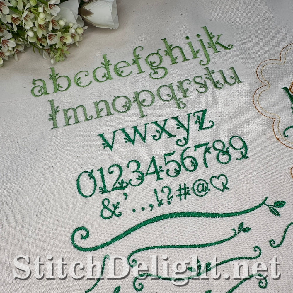 SDS4849 Blooms Font