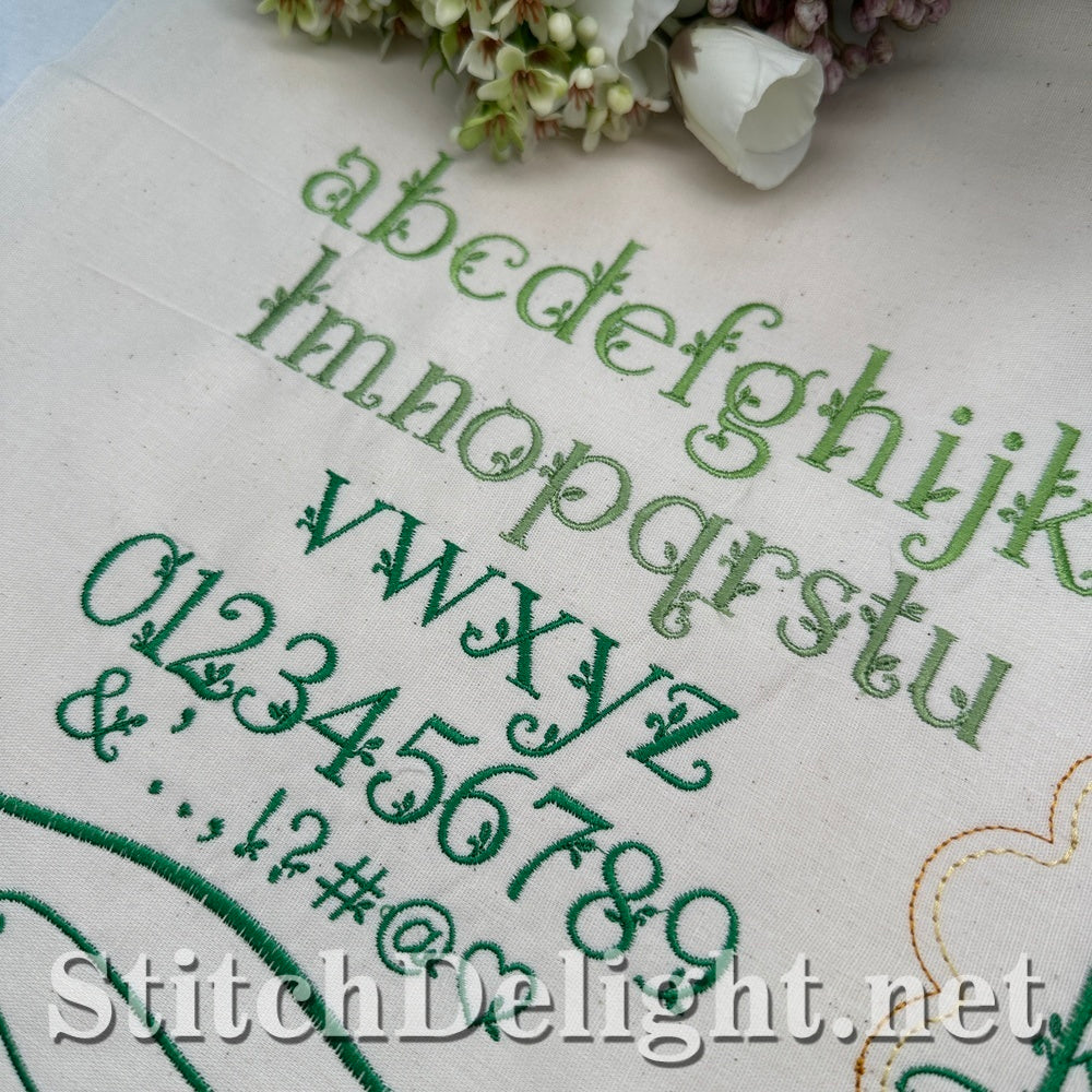 SDS4849 Blooms Font