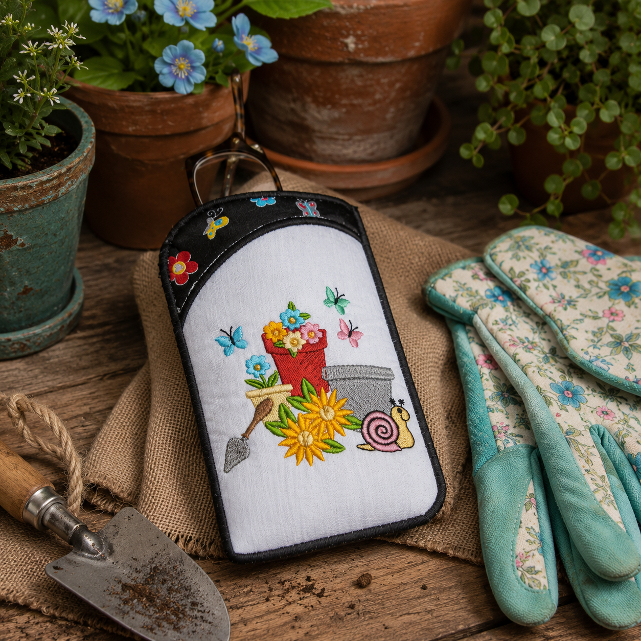 SD1224 Gardeining eyeglass case