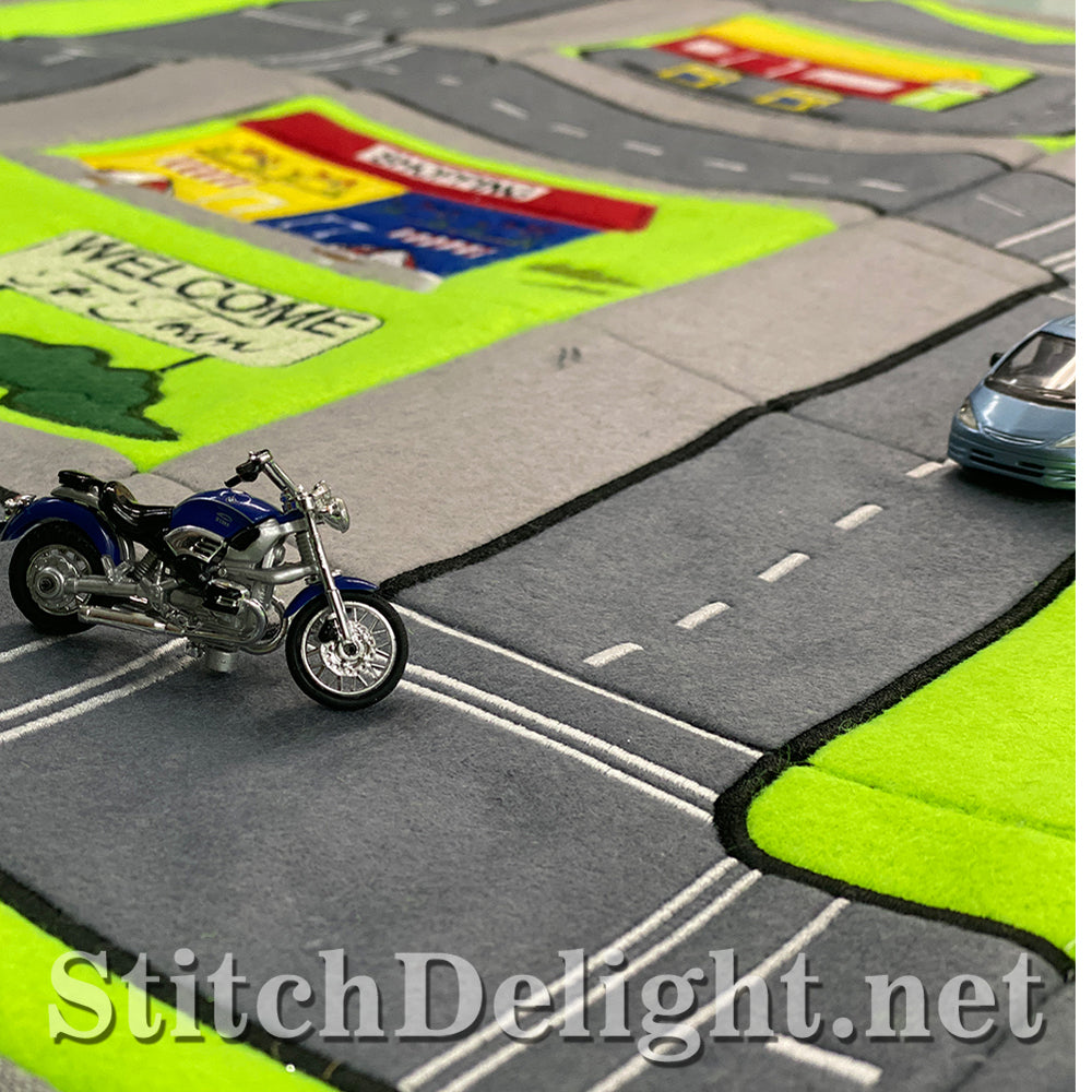 SDS3171 My Town Play Quilt