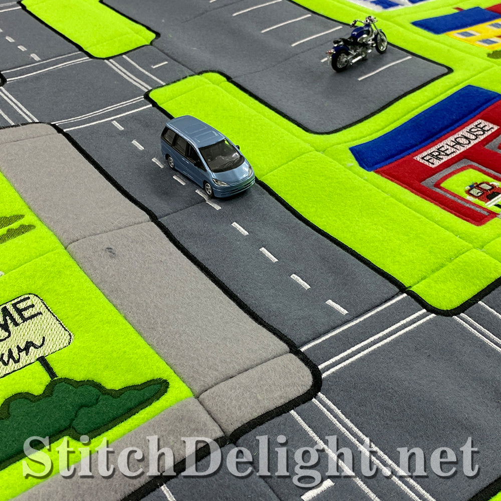 SDS3171 My Town Play Quilt