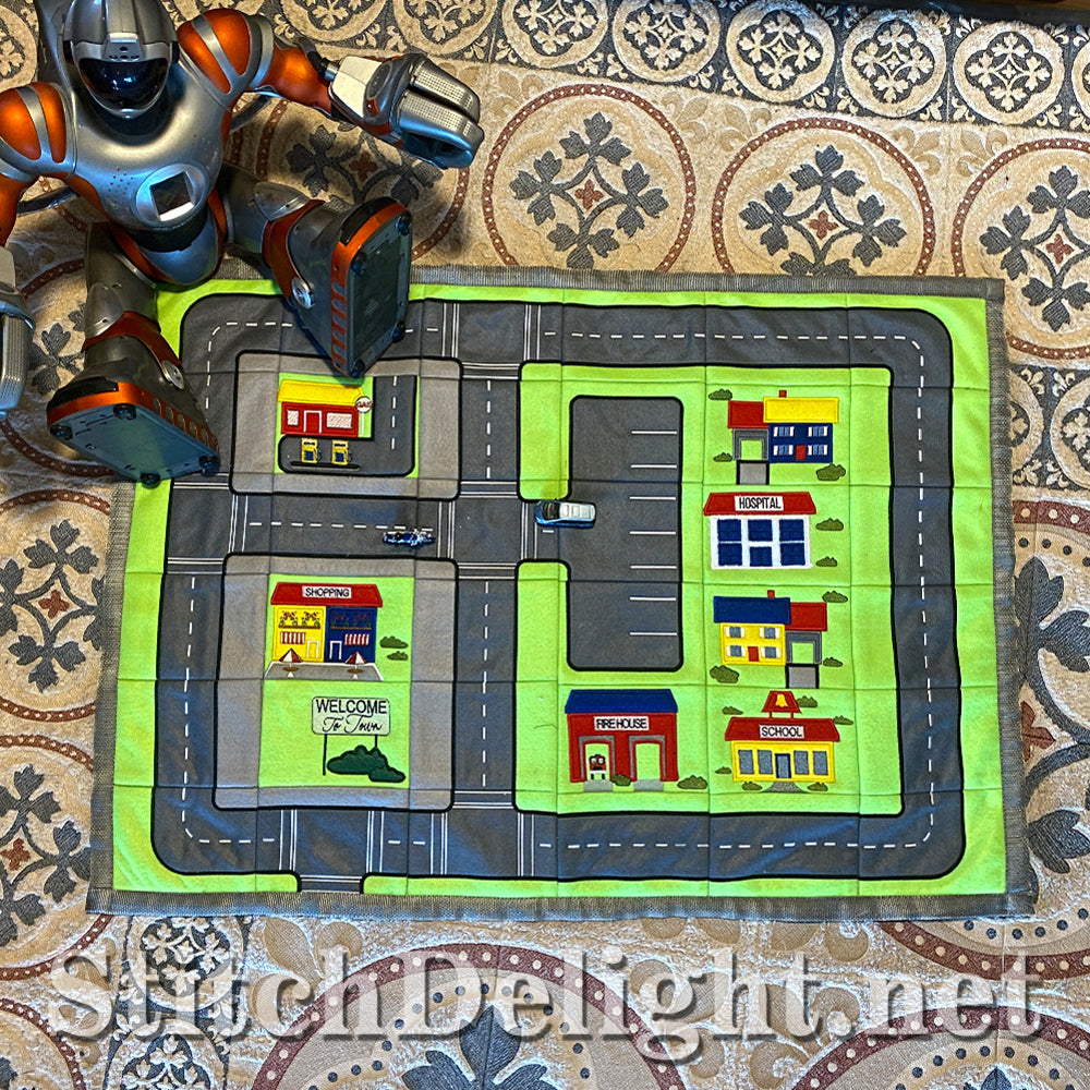 SDS3171 My Town Play Quilt