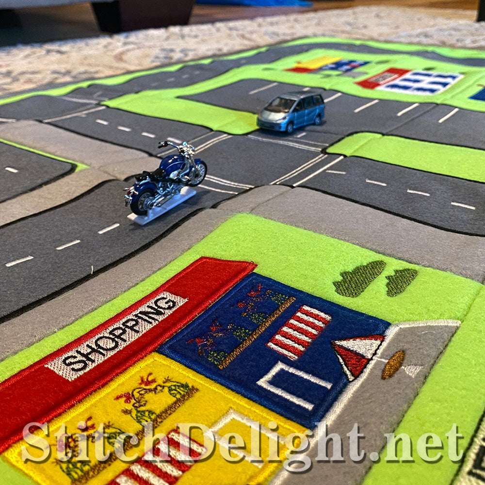 SDS3171 My Town Play Quilt