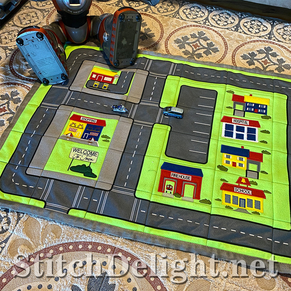 SDS3171 My Town Play Quilt