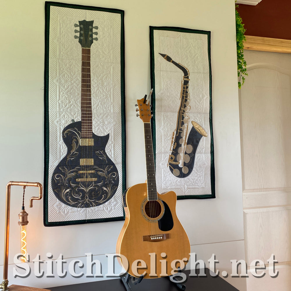 SDS3164 Applique Saxophone