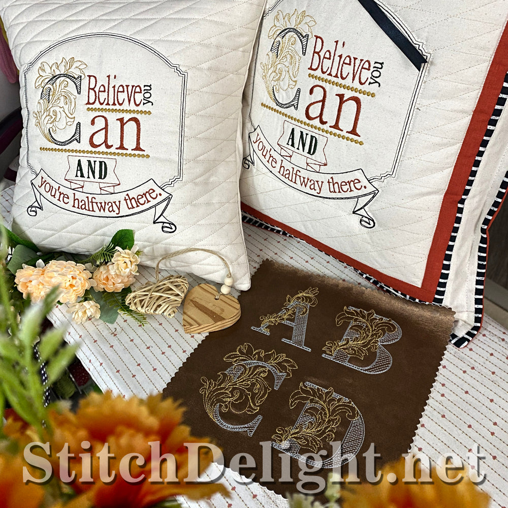 SDS3172 Acanthus Leaf Font
