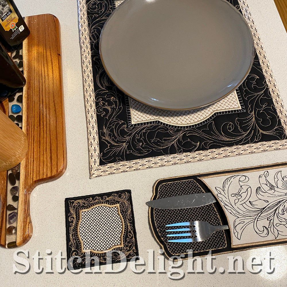 SDS3177 Acanthus Cutlery Holders