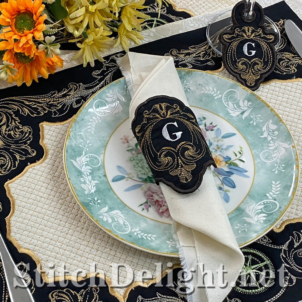 SDS3181 Filigree Serviette Rings