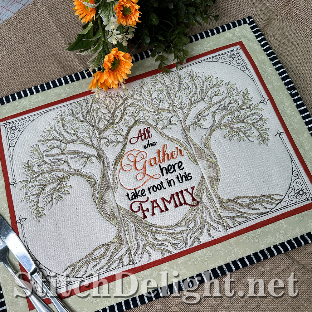 SDS3185 Family Tree Placemat